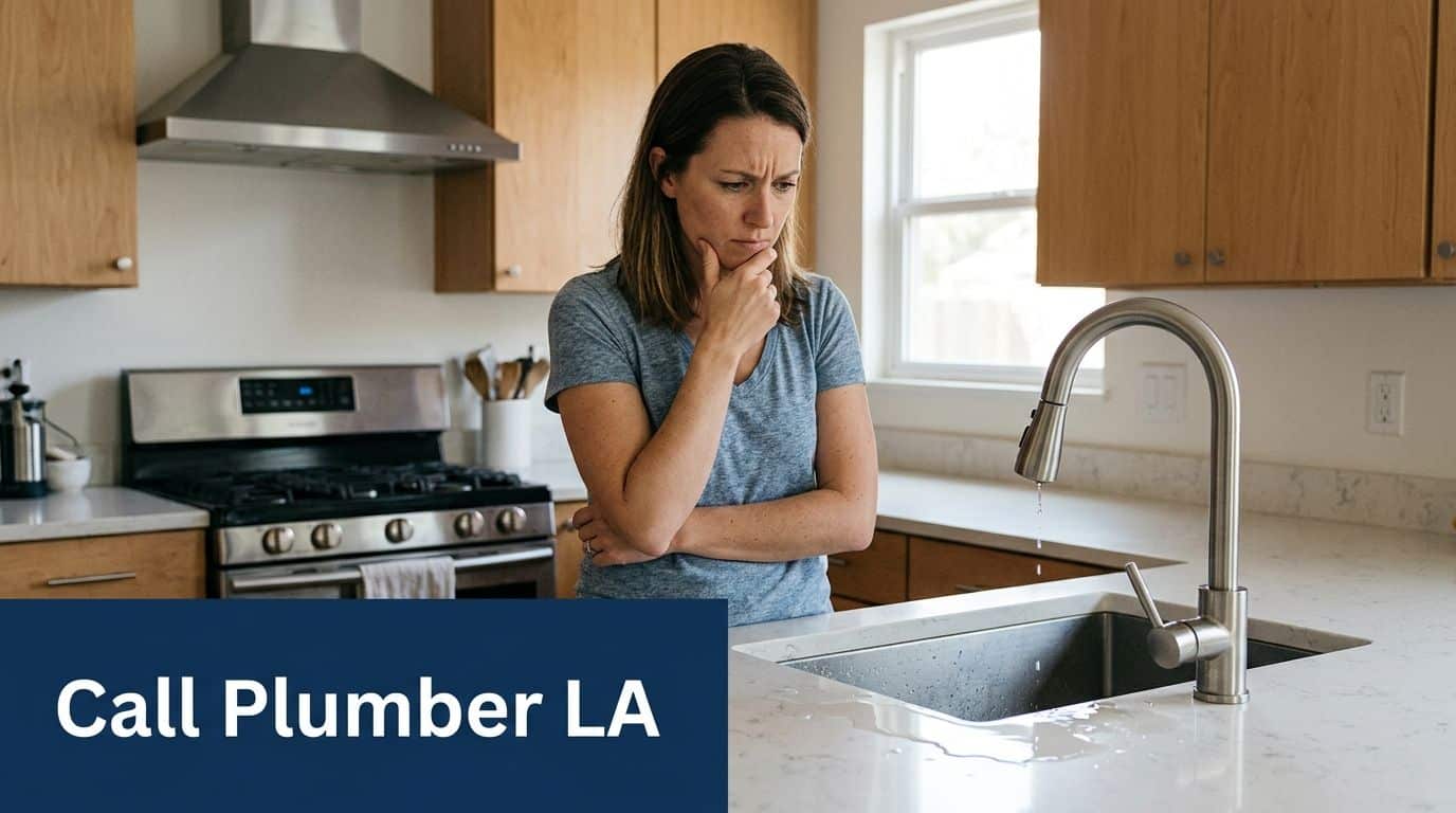 When to Call a Professional Plumber in Los Angeles
