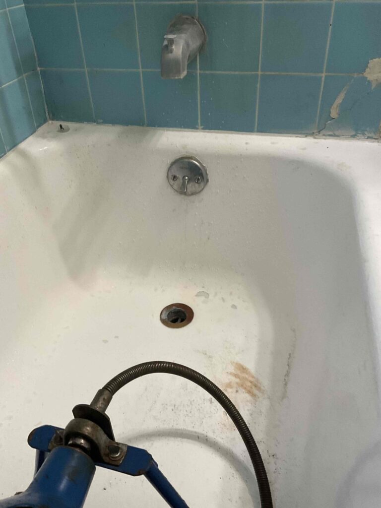 Clogged Drain in Inglewood — detail 2
