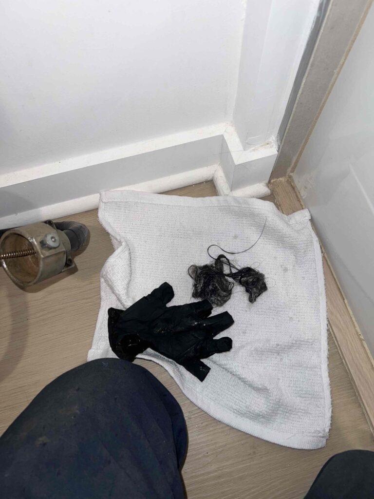 Clogged Drain in Los Angeles — before