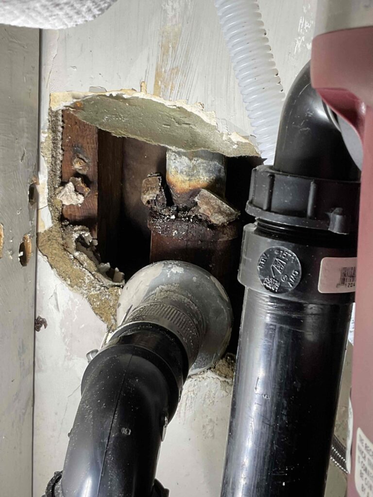 Clogged Drain in Los Angeles — before