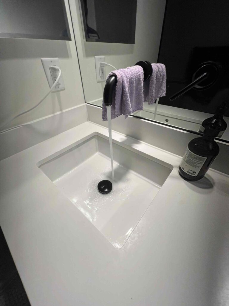 Clogged Drain in Los Angeles — before