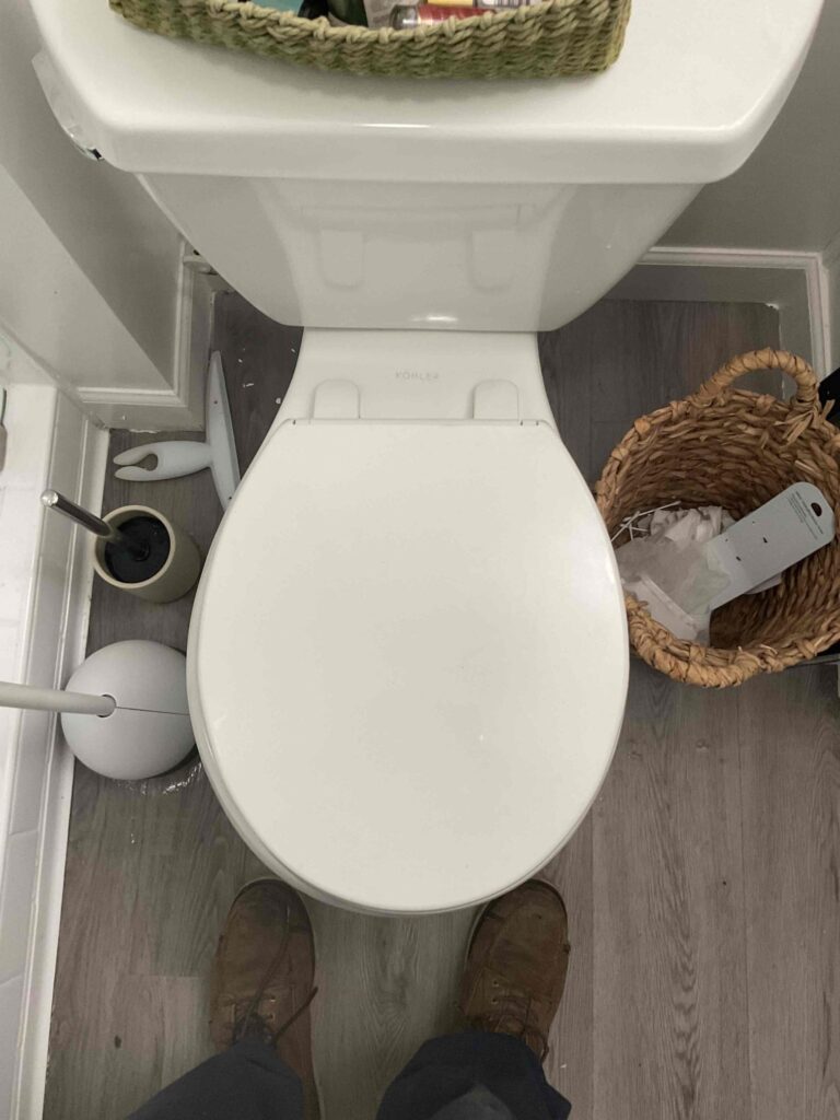 Clogged Toilet in Los Angeles — detail 3