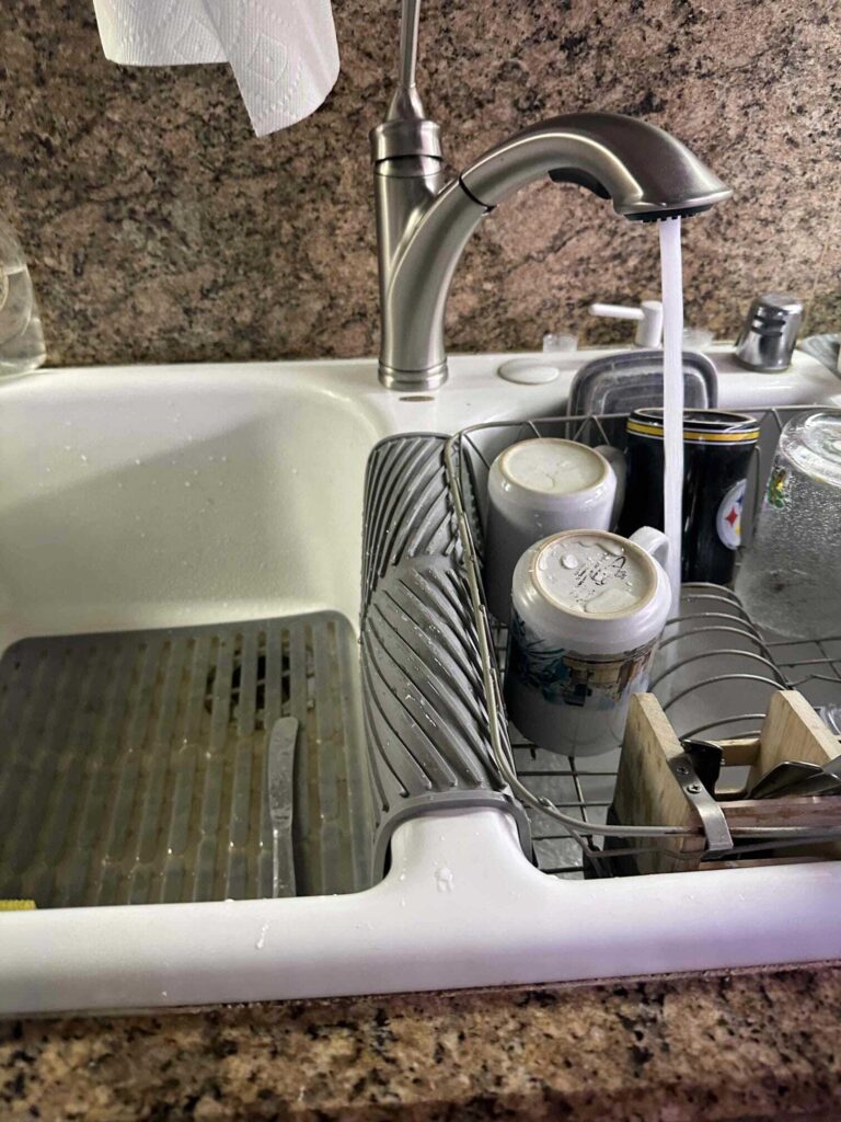 Garbage Disposal in Los Angeles — before