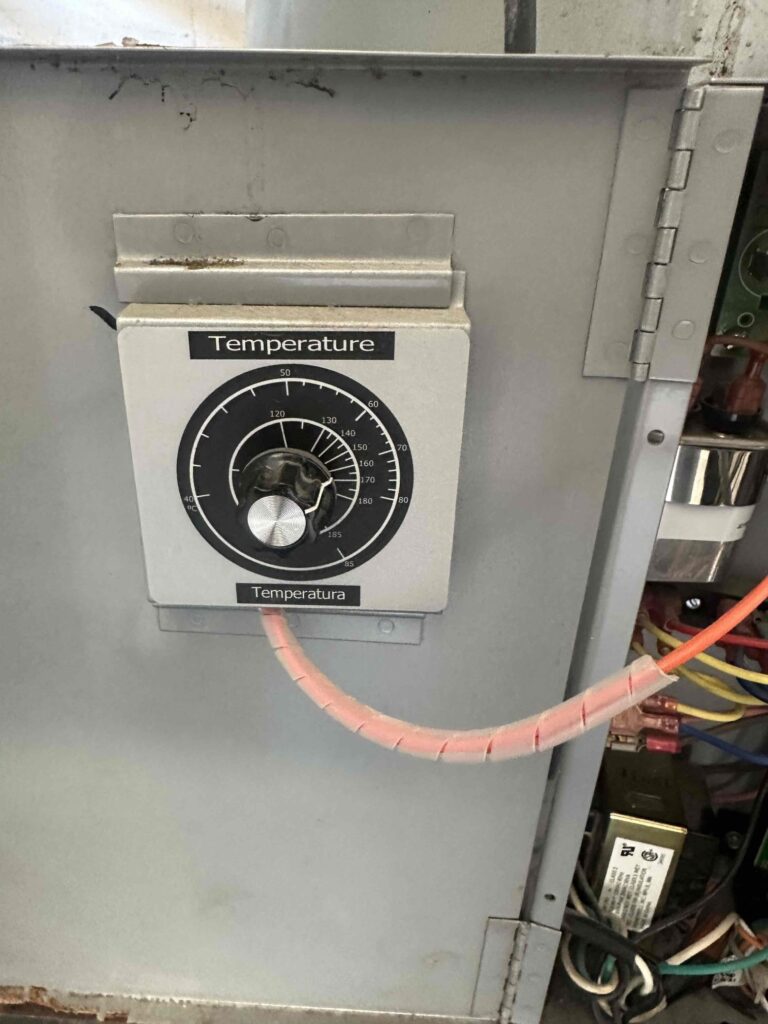 No Hot Water in Los Angeles — before