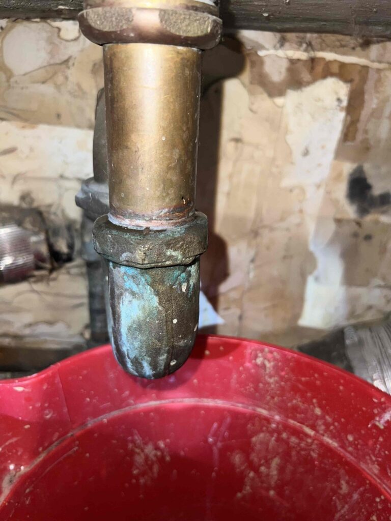 Clogged Drain in Reseda  — before