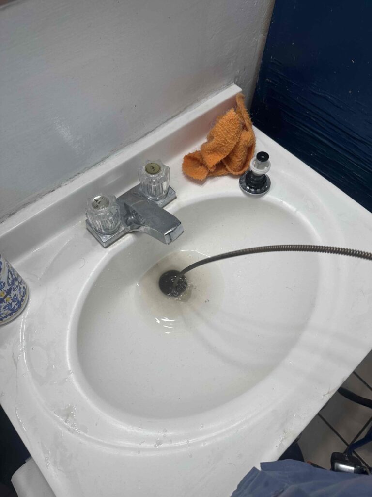 Clogged Drain in Santa Monica — detail 2