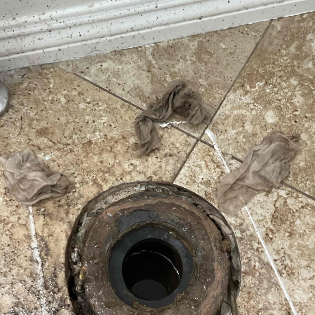 Clogged Drain in Santa Monica — detail 2