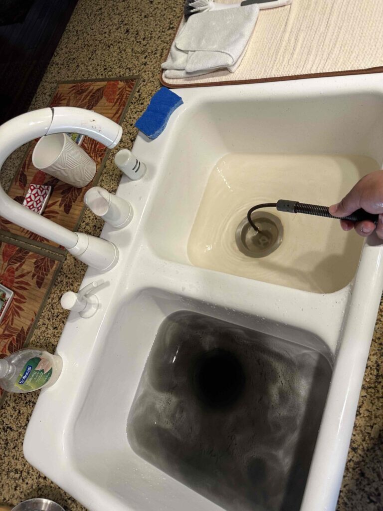 Clogged Drain in West Hollywood — detail 2