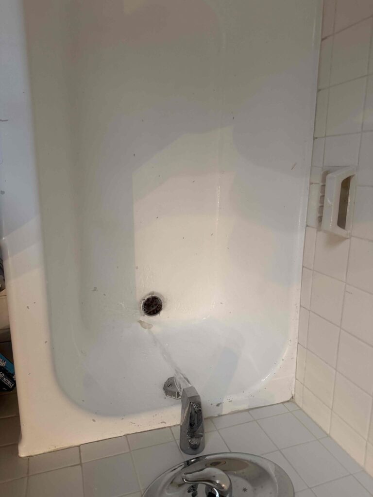Clogged Toilet in West Hollywood — detail 2