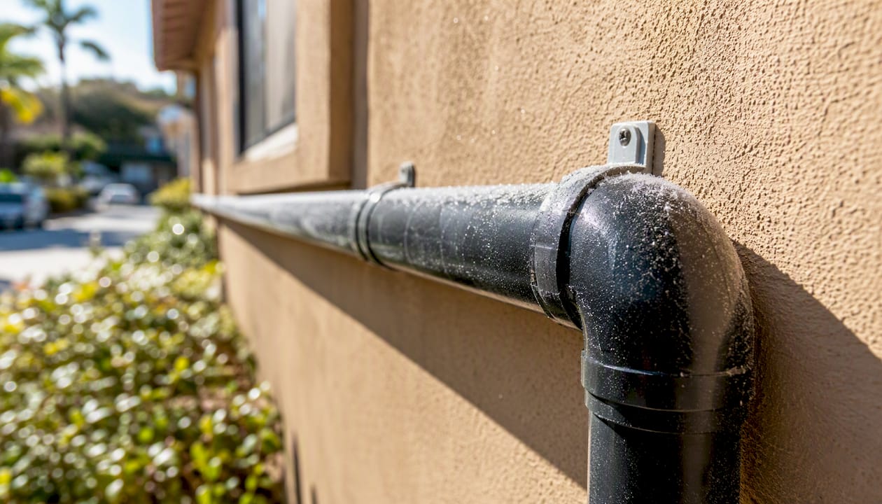 ABS pipe outdoor cold weather durability