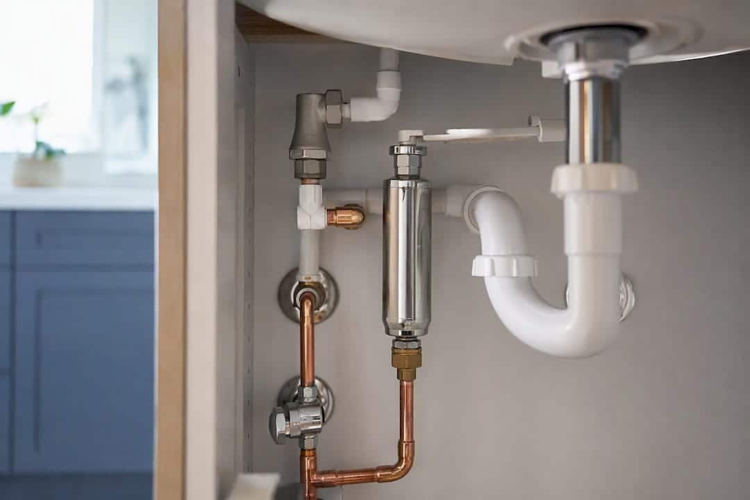 Sealed water hammer arrestor installed near valve