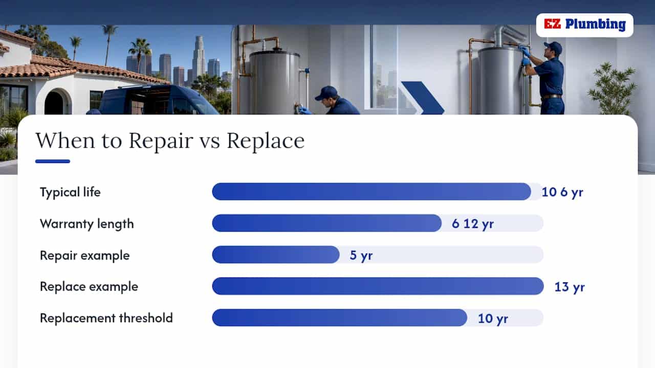 Should You Repair or Replace a Leaking Water Heater? — overview diagram