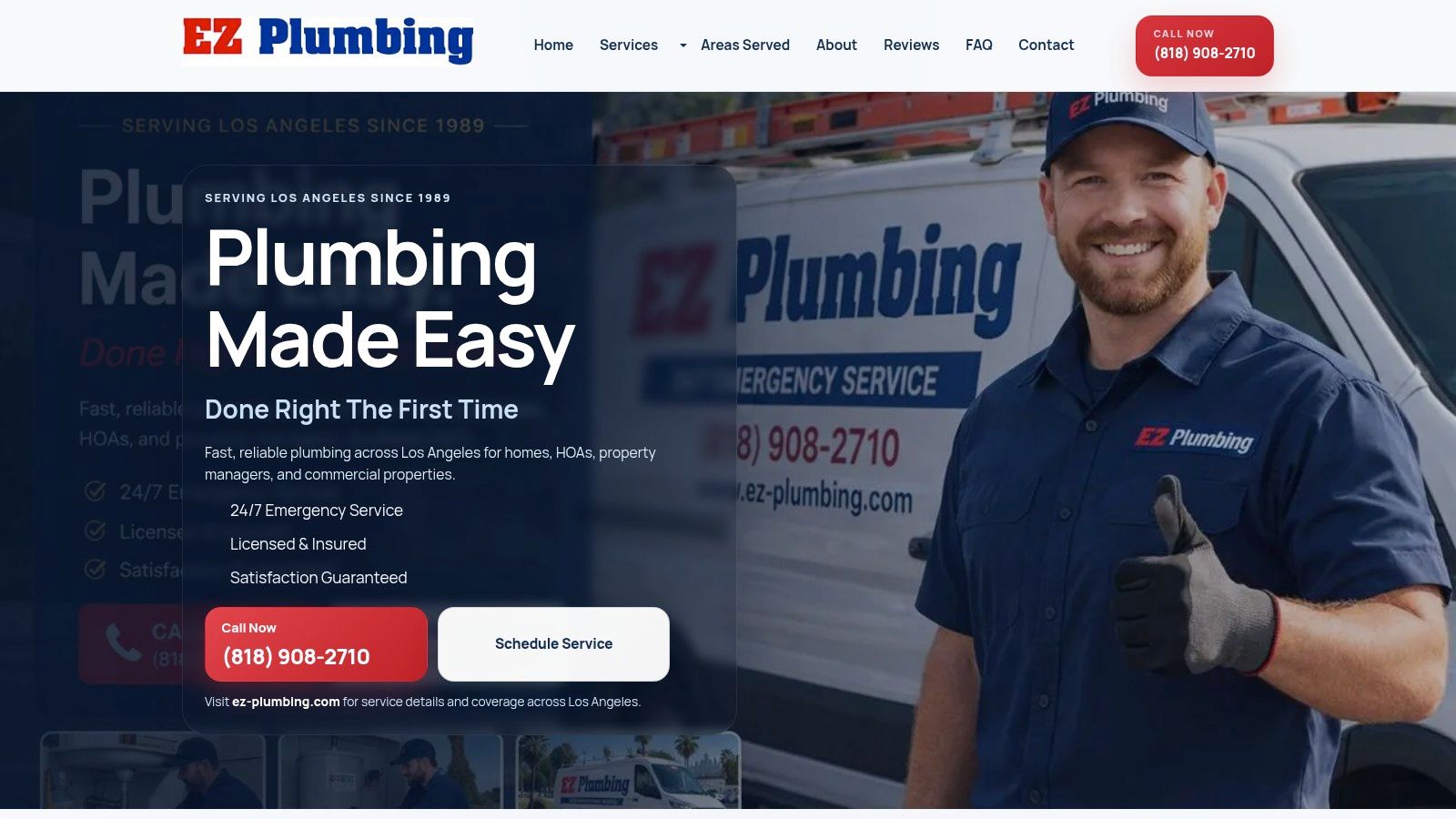 Screenshot from https://ez-plumbing.com
