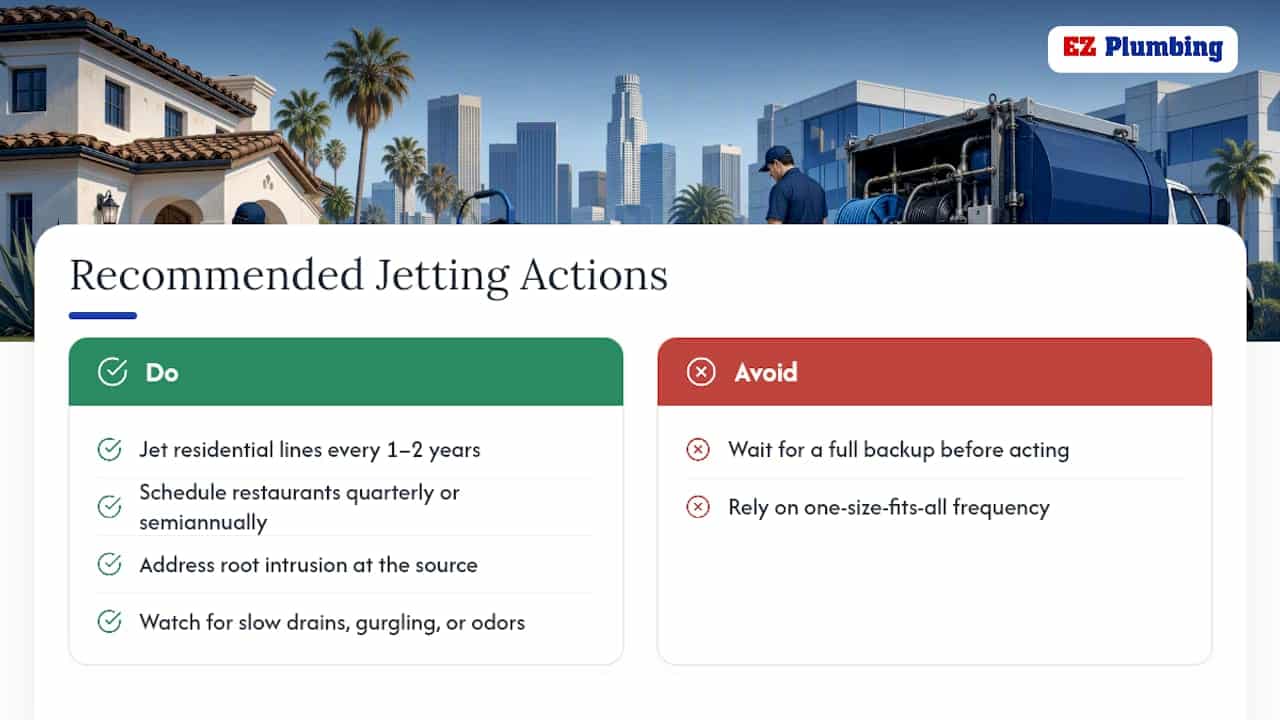 How Long Does Hydro Jetting Last? — overview diagram